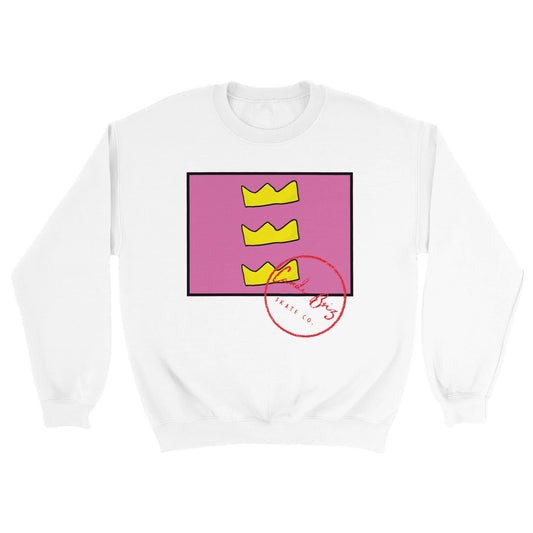 Candi Boiz Triple Crown Crew Neck Sweatshirt