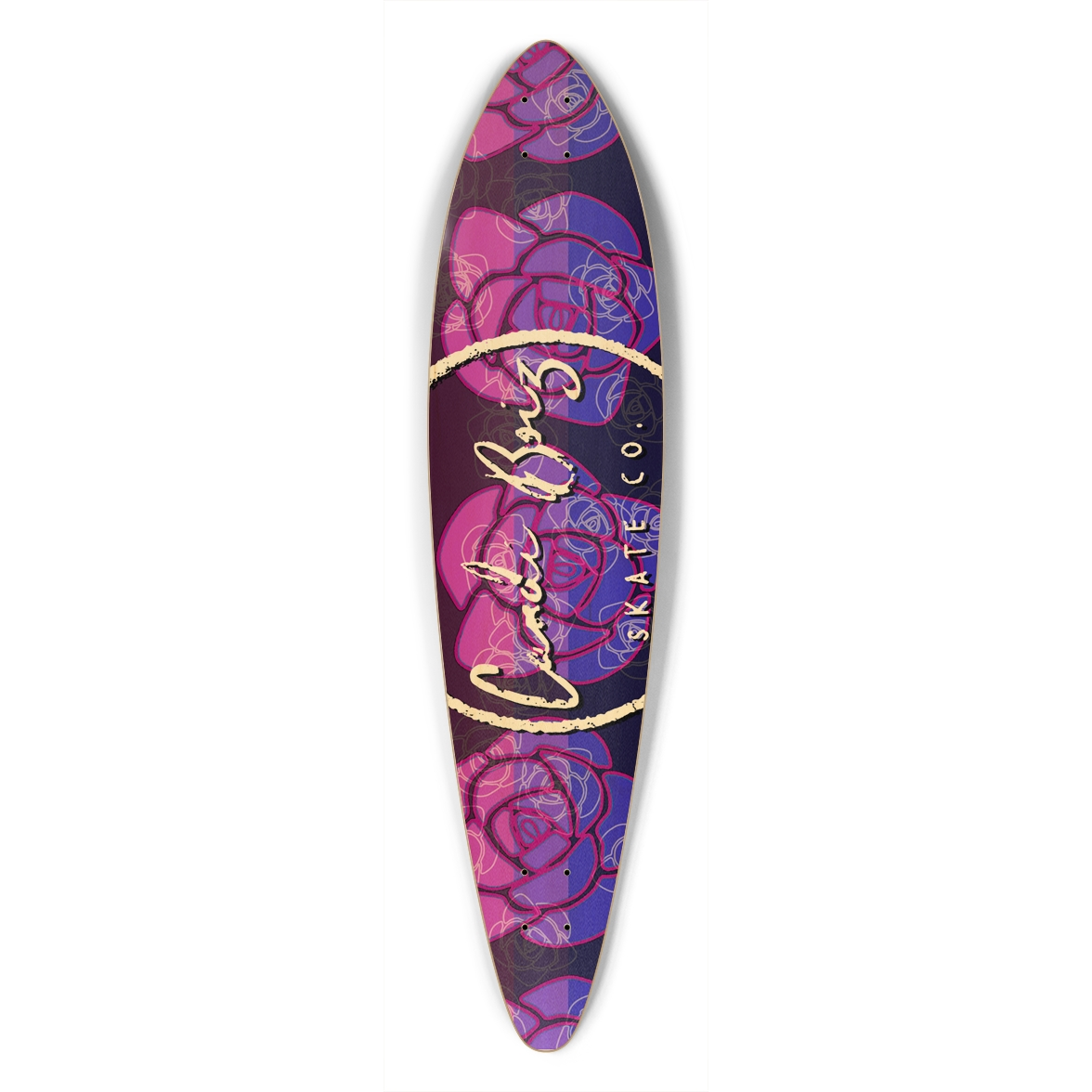 Bi Pride Longboard